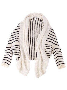 Loewe Cardigan Cordigan Buttonless Striped Wool